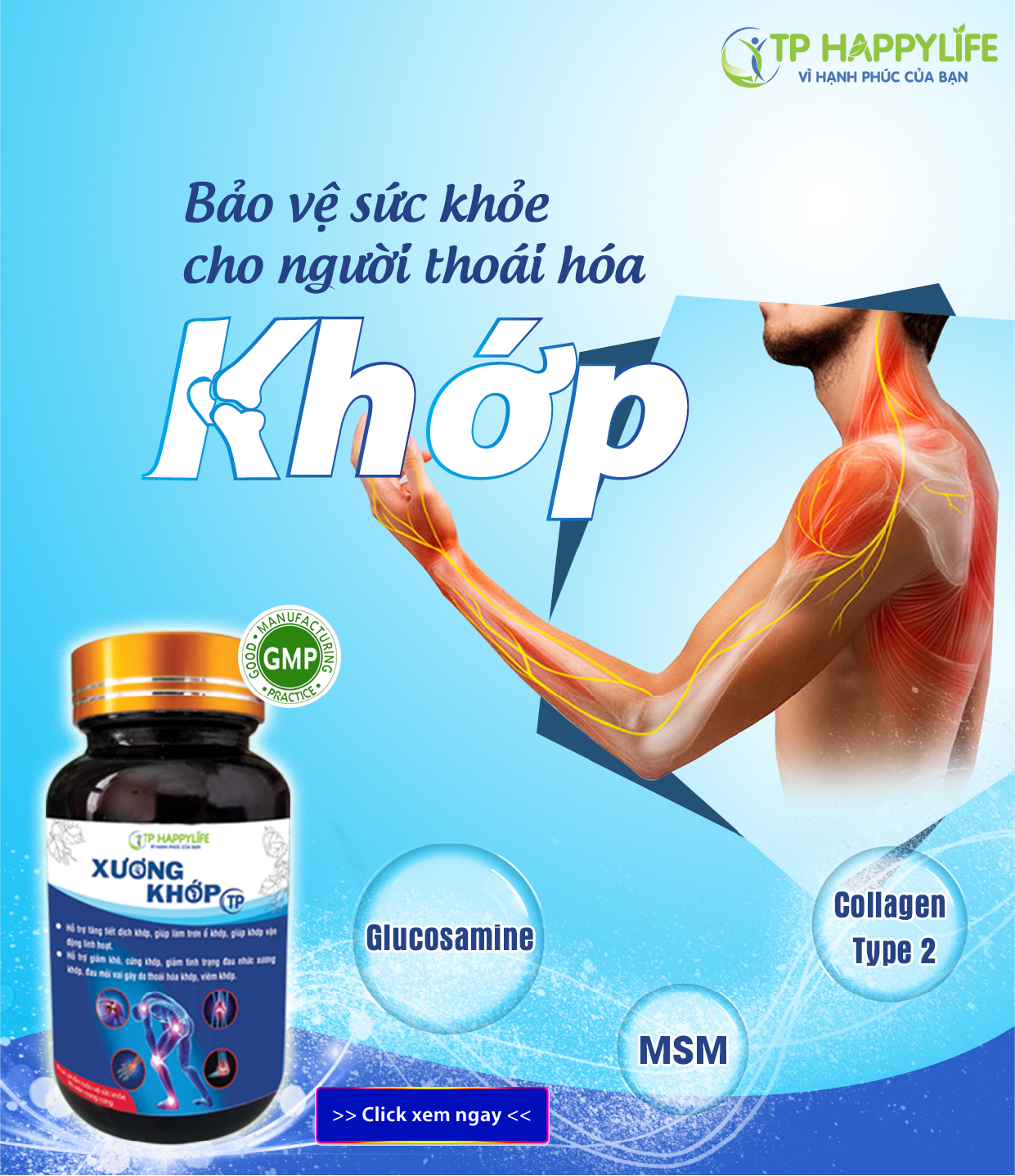 Bảo vệ sức khỏe cho người thoái hóa khớp