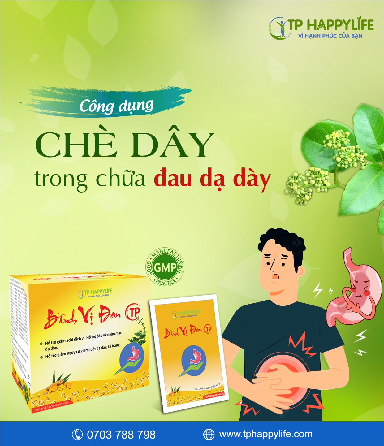 Chè dây chữa đau dạ dày mang lại hiệu quả tốt