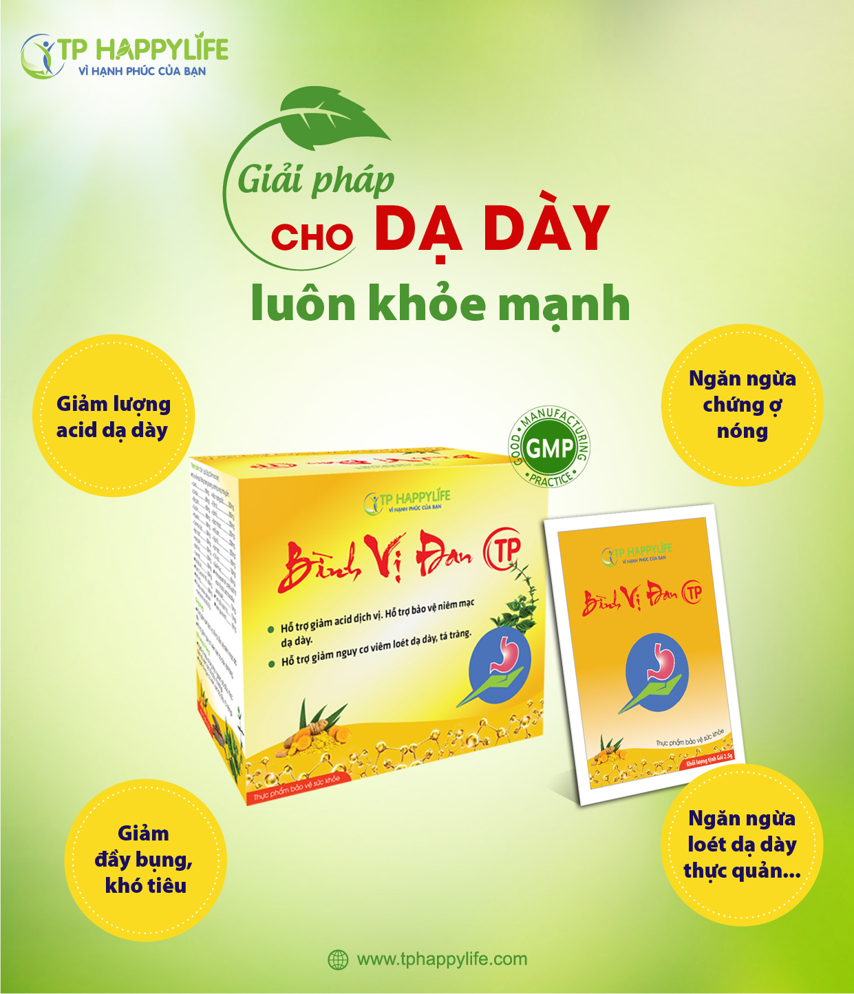 Giải pháp cho dạ dày luôn khỏe mạnh