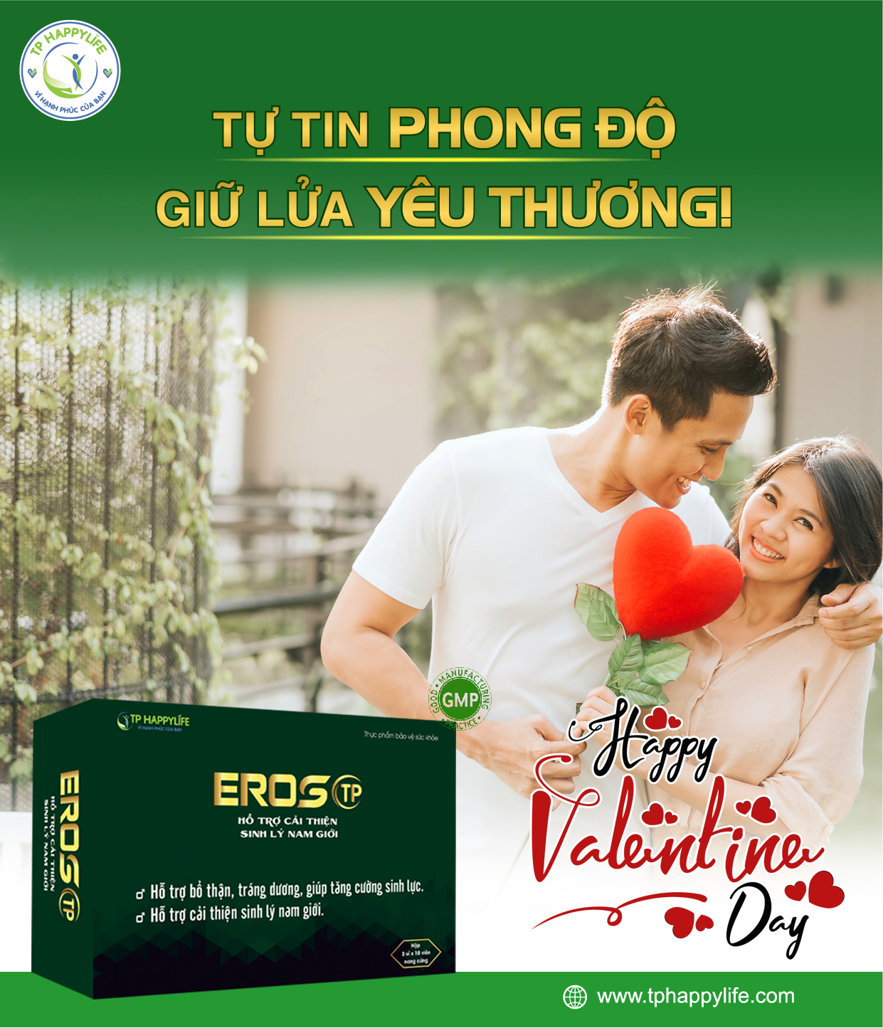 Giữ lửa yêu thương cùng Eros TP