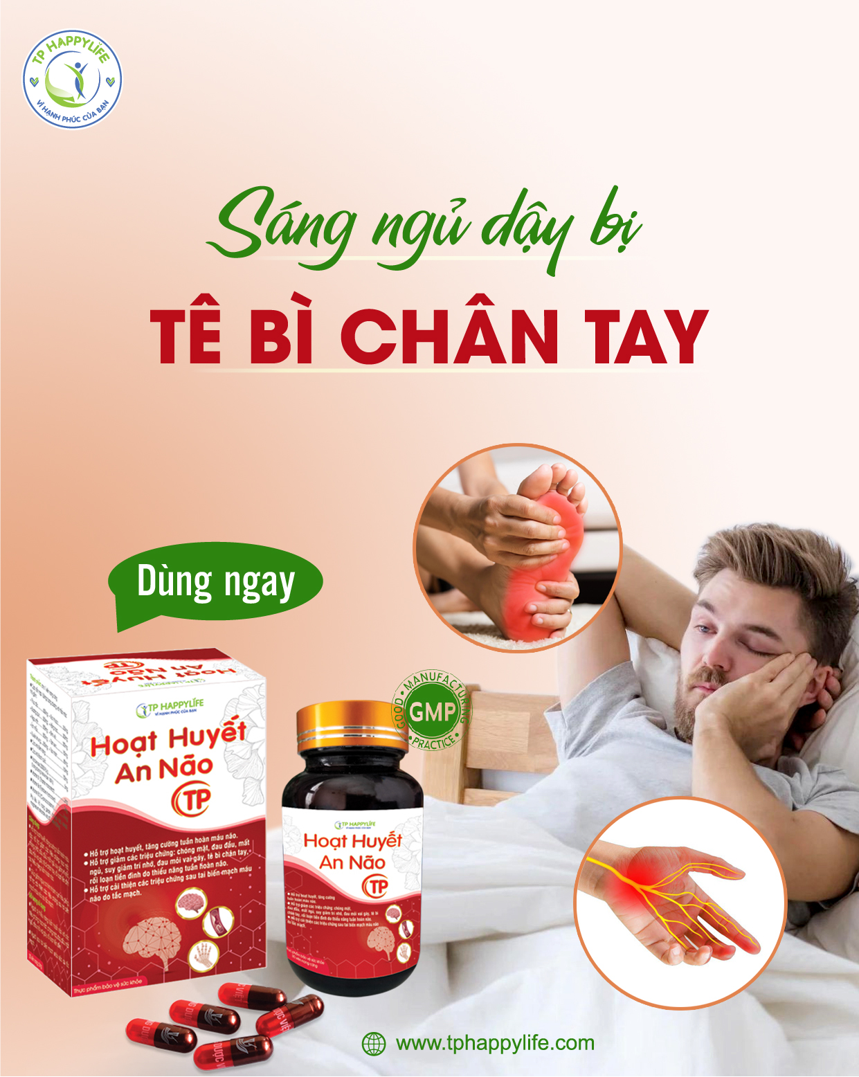 Bị tê bì chân tay khi thức dậy