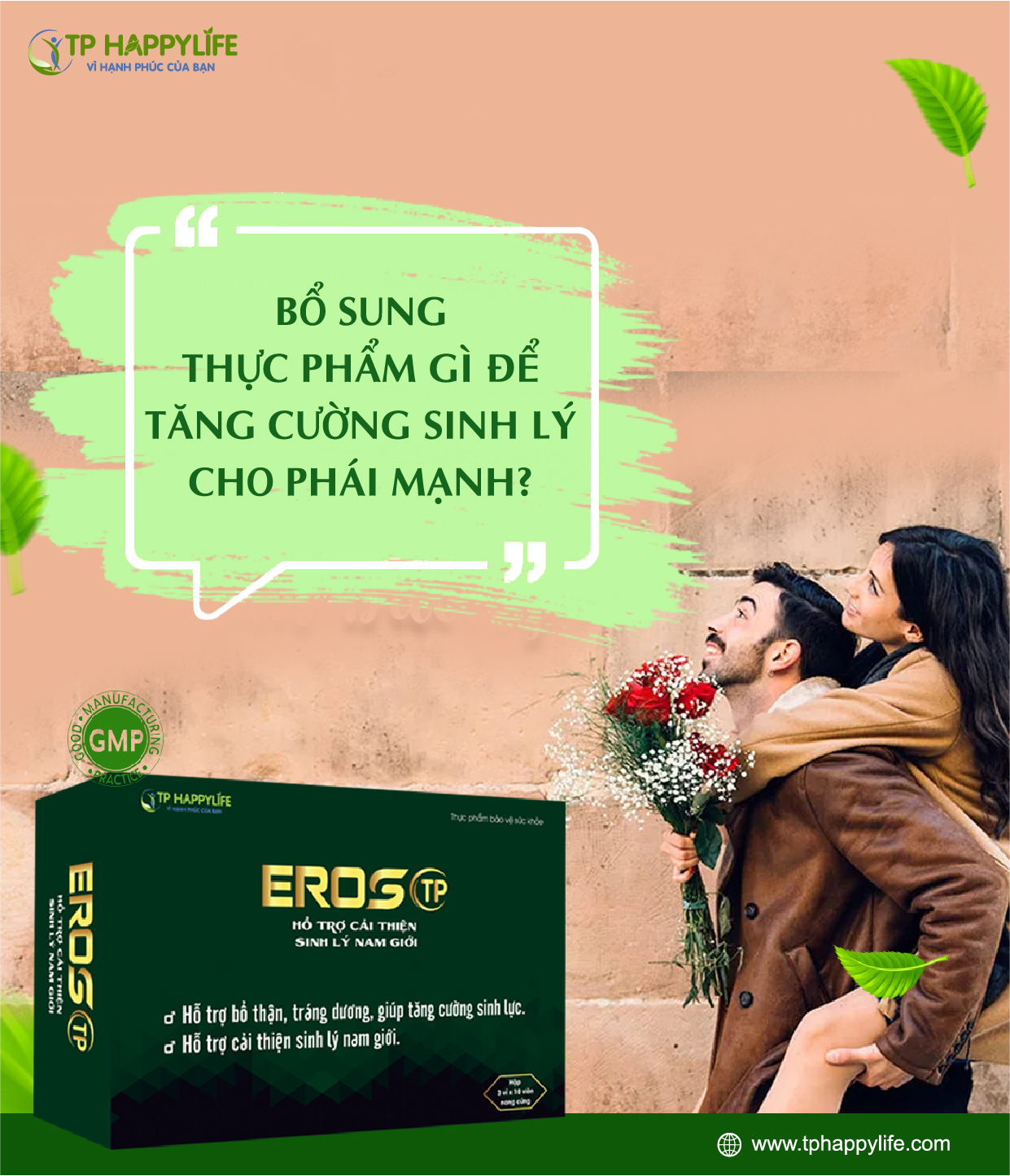 Bổ sung thức phẩm gì để tăng cường sinh lý cho phái mạnh?