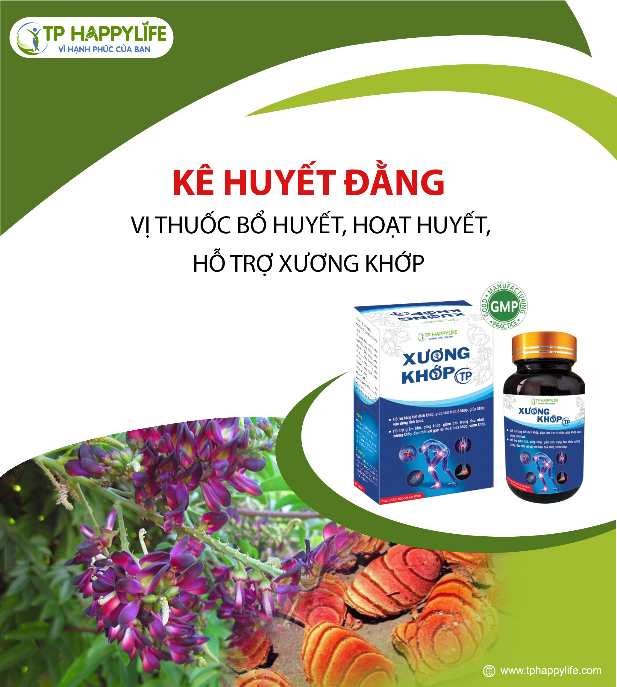 Kê huyết đằng - Vị thuốc vừa bổ máu vừa hỗ trợ gân xương. Giúp khí huyết lưu thông, gân cốt vững vàng và cơ thể dẻo dai hơn.