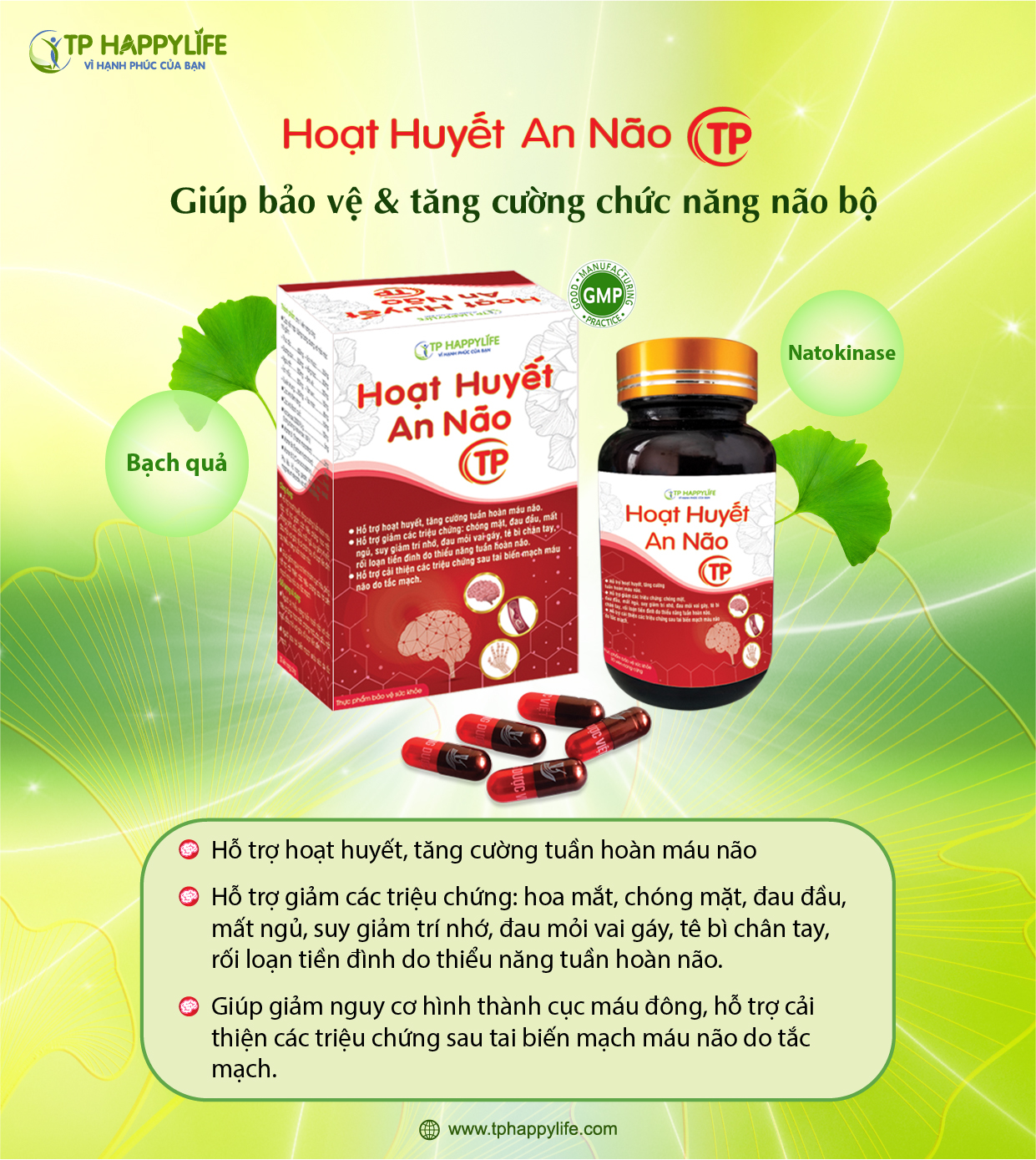 Giúp bảo vệ và tăng cường chức năng não bộ